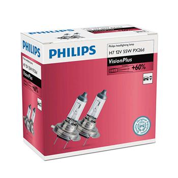 PHILIPS H7 VisionPlus 2 ks
