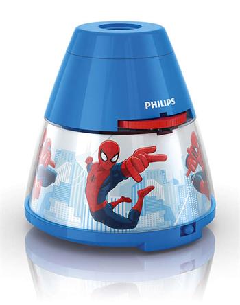 PHILIPS Table Lamp Spider-Man Dark Blue