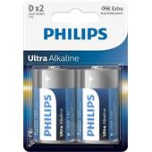Baterie Philips LR20E2B/10 Ultra Alkalická D 2ks
