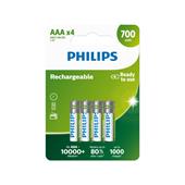 Baterie Philips R03B4A70/10 nabíjecí AAA 700 mAh 4ks