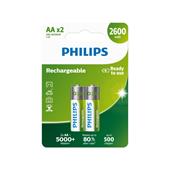 Baterie Philips R6B2A260/10 nabíjecí AA 2600 mAh 2ks