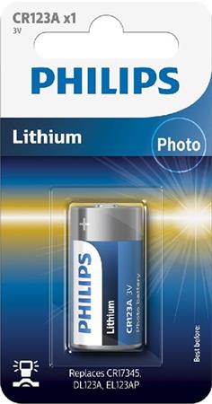 Batterie Philips CR123A/01B lithiová 3.0V
