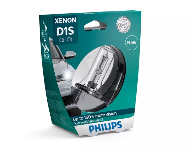 Autožárovka Xenon X-tremeVision D1S Philips 85415XV2S1, Xenon X-tremeVision gen2 1ks v balení