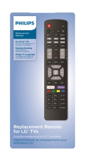 Dálkový ovladač Philips SRP4030/10 pro LG TV, černý