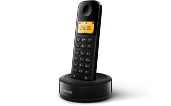 Bezdrátový telefon Philips D1601B/53 černý