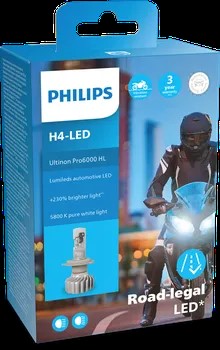 PHILIPS LED H4 Ultinon Pro6000 HL 2ks