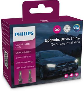 Philips LED autožárovka H1 11258 12V U2500 CX, 2ks v balení
