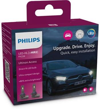 Philips autožárovka LED HIR2 11012 12V U2500 CX, 2ks v balení