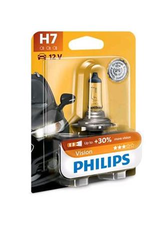 PHILIPS H7 Vision 1 ks blister - poškozený obal