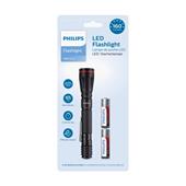 Svítilna Philips SFL1001P/10, černá, vzdálenost paprsků 65m