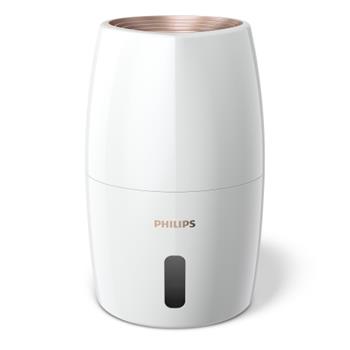 Zvlhčovač vzduchu Philips HU2716/10, bílá a růžovozlatá, pro místnosti o rozloze až 32 m2, 2000 Series
